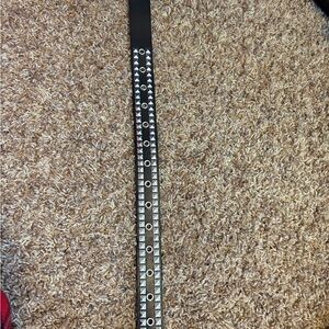 Black Studded Belt